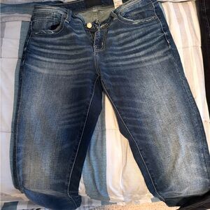 Buckle Women's Faded Blue Skinny Jeans